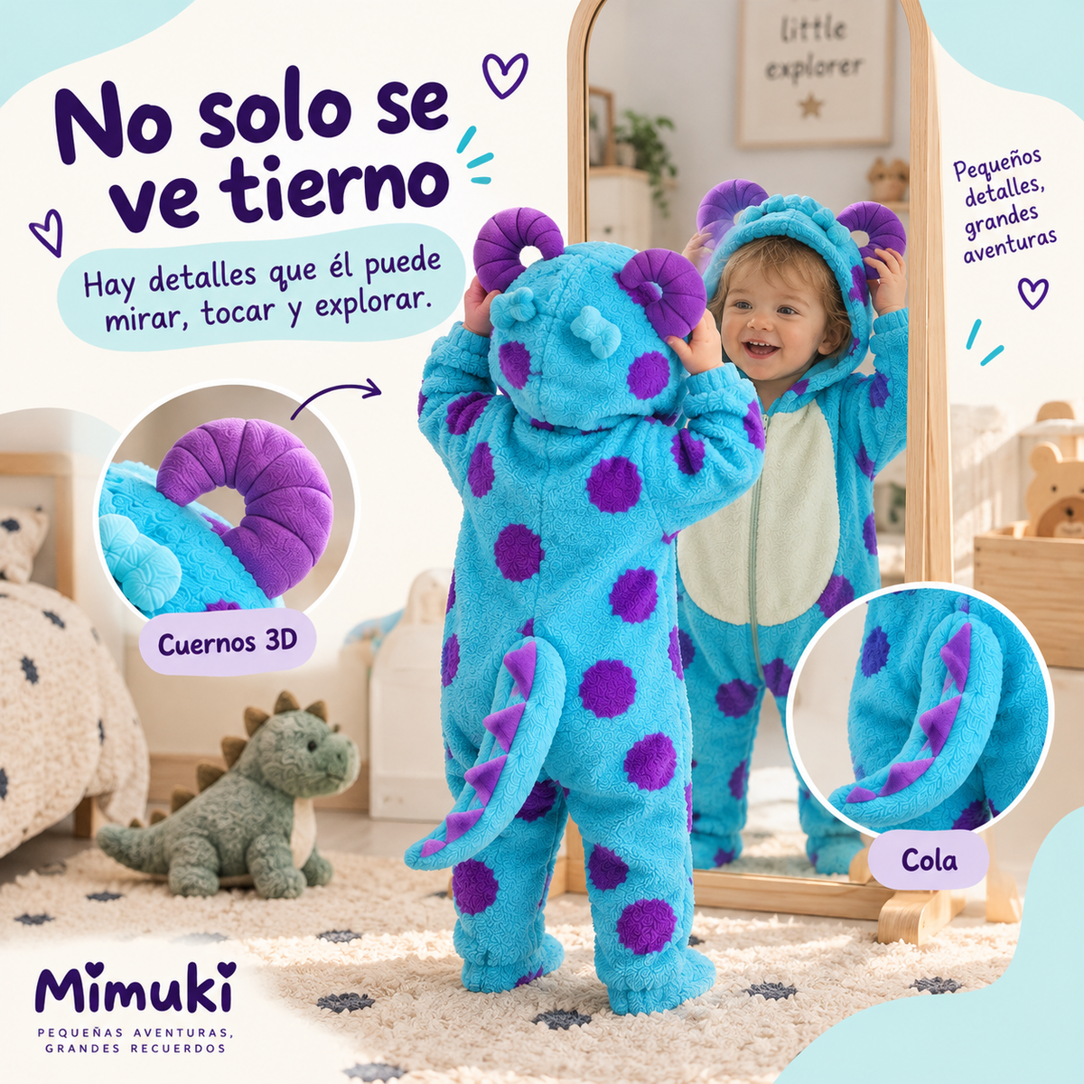 Pijama Monstruito 3D